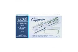 Pince agrafeuse Ace Clipper 702 Chromé pour agrafes n°700